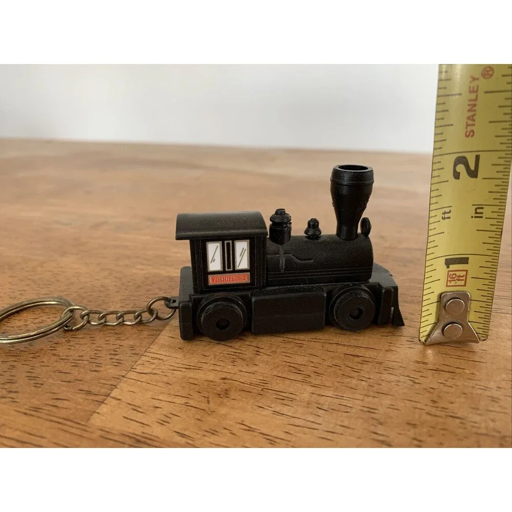 Vintage Advertising keychain steam train neopul yoshitsune taiwan locomotive‎